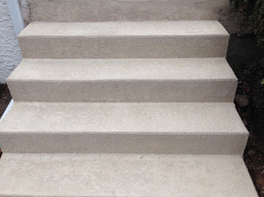 new stairs made by concrete steps contractors